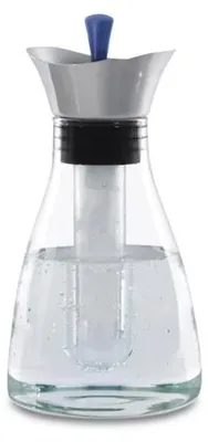 Produktbild von BergHOFF Eclipse, Karaffe, 1,2 l, Grau, Transparent, Acrylnitril-Butadien-Styrol (ABS), Edelstahl, Rund, 13 cm