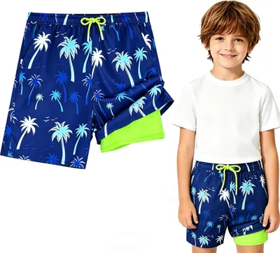 Productafbeelding van Zwemshorts jongens, met compressie, voor zwembad
