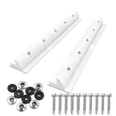 Produktbild von enjoy solar® ABS Haltespoiler Halterung für Solarmodul, Weiß, 680 mm, für Wohnmobil, 0 % MwSt.