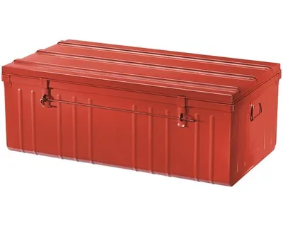 Produktbild von Lager- und Transportbox, Lagerbox, 175 Liter, rot, 100 x 55 x 40 cm