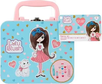 Obrázek produktu pro LuluBlush Dětská sada na líčení v přenosném kufříku