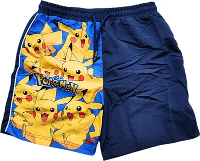 Produktbild von Badeshorts Pokémon Pikachu Dunkelblau 164 cm