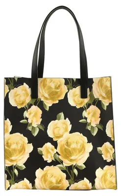 Immagine prodotto di Ted Baker borsa a tracolla Teracon Floral Print Large Icon Bag Black nero