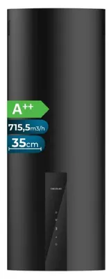 Produktbild von Cecotec Wandhaube 35cm Bolero Flux, 715 m³/h, ++
