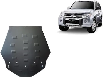 Obrázok produktu pre Oceľový ochranný kryt prevodovky Mitsubishi Pajero 4 (V80, V90)