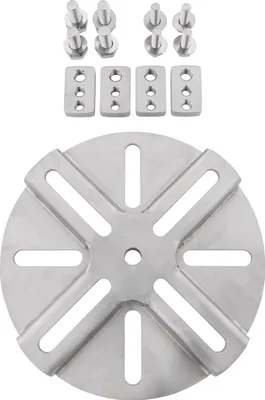 Produktbild von Doppler Vario Adapterplatte Vario 6 - 17 cm Edelstahl universell