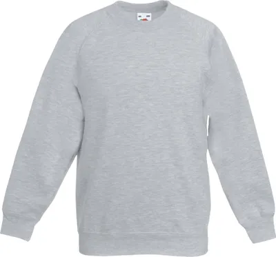 Image de Fruit of the Loom - Sweat-shirt « Premium » pour enfants LT1386 (152-158) (gris chiné)