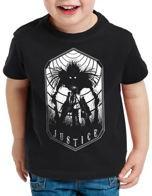 Produktbild von style3 Light Justice Kinder T-Shirt yagami death manga anime