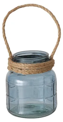 Produktbild von BOLTZE Windlicht Tameo blau Ø12x15cm