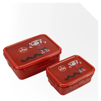 Produktbild von 1. FC Nürnberg Brotdose 2er-Set "Rhinola"