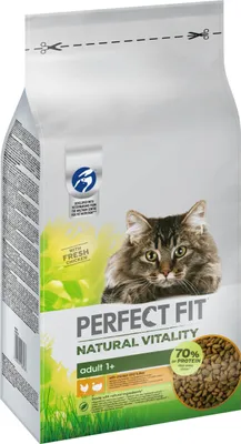 Zdjęcie produktu dla Sucha karma dla kotów z kurczakiem i indykiem Perfect Fit Natural Vitality 6kg
