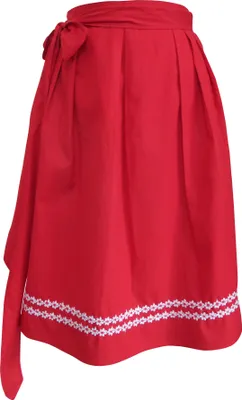 Produktbild von Dirndl-Schürze rot
