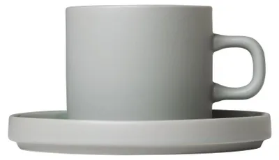 Immagine prodotto di Set di 2 tazze da caffè -PILAR- Mirage Gray, 200 ml