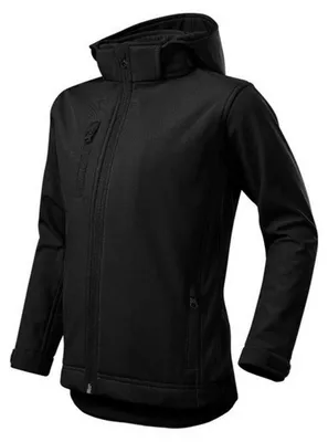Image de Malfini - Veste softshell pour enfants PP6380 (140) (noir)