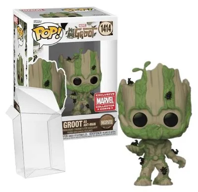 Produktbild von Funko Pop! Marvel: We are Groot - Groot as Ant-Man #1414 Collectors Marvel Corps Exclusive