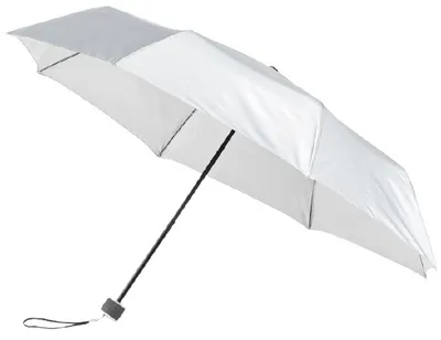 Image de parapluie ouverture manuelle 97 cm polyester gris clair