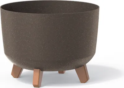 Produktbild von Prosperplast Blumentopf GRACIA Eco Wood Standard Kaffee 29 cm