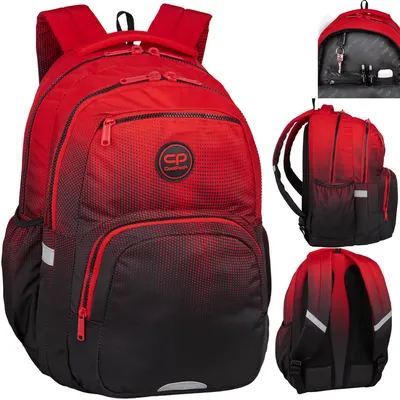 Produktbild von COOLPACK PICK GRADIENT CRANBERRY Schulrucksack Schultasche 23L