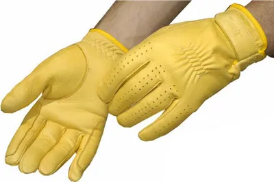 Immagine prodotto di Guanti in pelle T.de.t Giallo L Giallo L