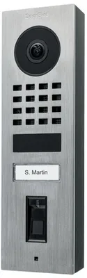 Produktbild von DoorBird D1101FV IP Video Türstation Fingerprint 50, Edels.V2A