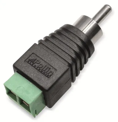 Produktbild von Steckverbinder, Cinch, Schraubanschluss, Stecker
