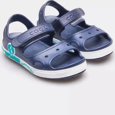 Produktbild von COQUI Kinder Sandalen Blau 8861-407-2132A Grösse 22-23