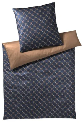 Produktbild von JOOP Bettwäsche Cornflower Double dark sapphire 135x200 cm + 80x80 cm