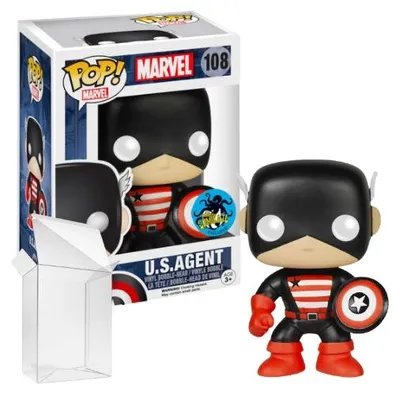Image de Marvel - U.S.AGENT 108 Exclusivité Underground Toys - Funko Pop ! Vinyl Figur