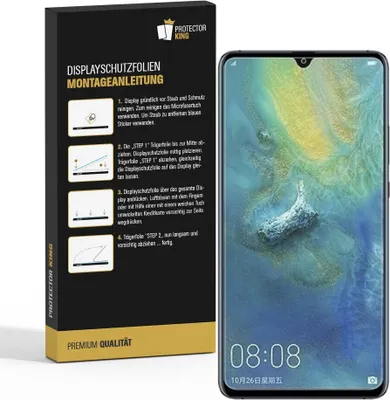 Produktbild von 2x Displayschutzfolie für Huawei Mate 20 ANTI-REFLEX Displayfolie MATT