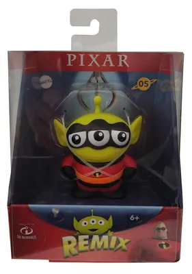 Obrázek produktu pro Disney Pixar HCC15 Remix Aliens Dress-Up Figurka THE INCREDIBLES Pan Úžasňák Alienfigurka v superheldenoutfit oblečku
