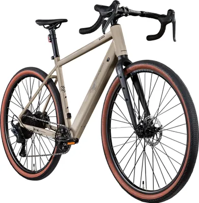 Produktbild von Remington G100 E Bike Gravelbike 28 Zoll Pedelec 360 Wh Elektrofahrrad 10 Gang Fahrrad beige 51 cm