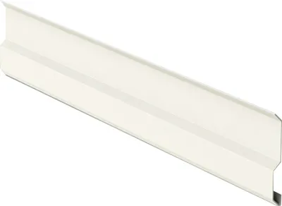 Immagine prodotto di Binario di copertura RS 100, 2 m, zincato, bianco RAL 9010