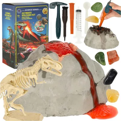 Produktbild von Vulkanausbruch 2-in-1-Experiment + Dinosaurier