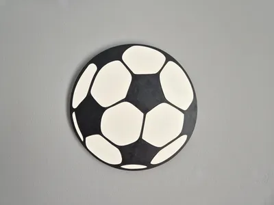 Image de Décoration murale MDF Football MK2