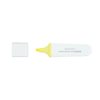 Obrázok produktu pre Zvýrazňovač Centropen Style Soft 6252, 1,5 mm, klínový hrot, žlutý