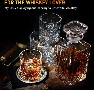 Immagine prodotto di Caraffa da whisky in cristallo