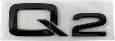 Obrázek produktu pro Originální Audi Black Edition Q2 emblém Nápisy Logo emblém v černé barvě