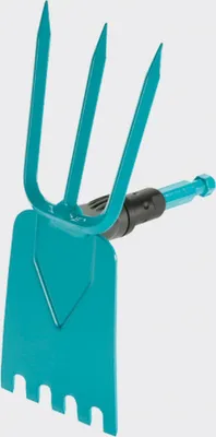 Produktbild von combisystem-Gartenhacke gerades Blatt, 3 Zinken, 9 cm breit