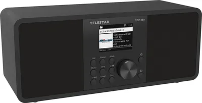 Produktbild von Telestar TOP 250 DAB+ Internetradio schwarz