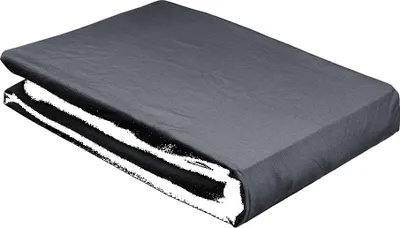 Produktbild von elegante Mako-Jersey Spannlaken für Spilttopper Splitttopper Farbe Quarz Größe 180/200x200