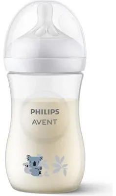 Immagine prodotto di Biberon Philips Avent Natural 3.0 SCY903, 11, 260 ml, rosa, anti-coliche, tettarella che imita il seno materno