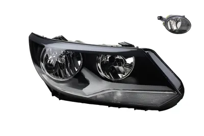 Immagine prodotto di Johns, fari adatti per VW Tiguan 5N 06/ 11- H7 H15 Re. Lato passeggero + fendinebbia. 5N1941006 5N1941006B 5N1941006C 5N1941030 5K0941700F 5K0941700