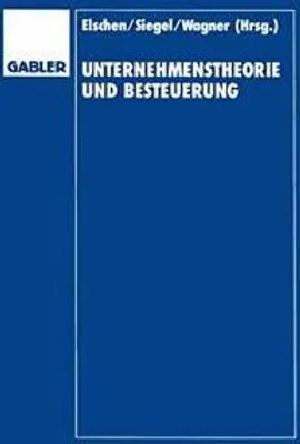 Produktbild von Unternehmenstheorie und Besteuerung