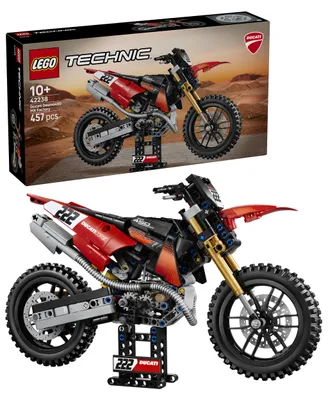 Zdjęcie produktu dla LEGO Technic Motocykl Ducati Desmo450 MX Factory, Zestaw do budowania, 10 lat(a), Plastik, 457 szt., 665 g