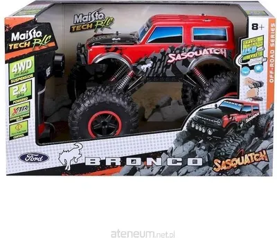 Immagine prodotto di Maisto RC - 1:10 Ford Bronco Sasquatch, rosso