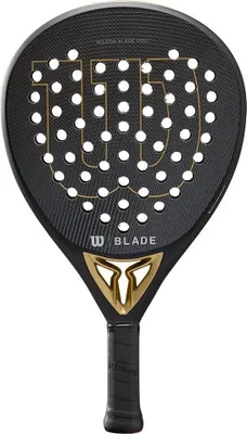 Obrázek produktu pro Wilson Blade Pro Padel V2 2 v černé a zlaté barvě