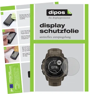 Obrázok produktu pre 2x ochranná fólia pre Garmin Instinct Tactical Edition matná ochranná fólia displeja