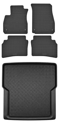 Obrázek produktu pro Gumové autokoberce SolidTread + vana kufru pro: Opel Insignia B 2017-2022 hatchback 5 ks