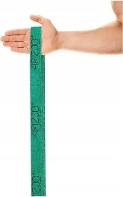 Immagine prodotto di 4FIZJO fascia fitness in materiale, 210x3,5x0,2 cm, resistenza 7-13 kg, verde
