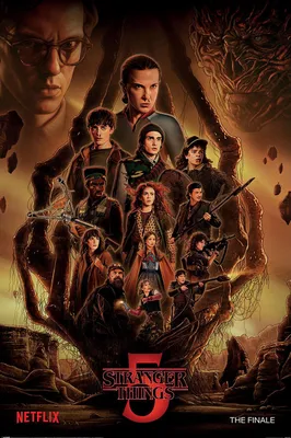 Produktbild von Stranger Things - Staffel 5 - Finale - Poster 61x91,5 cm